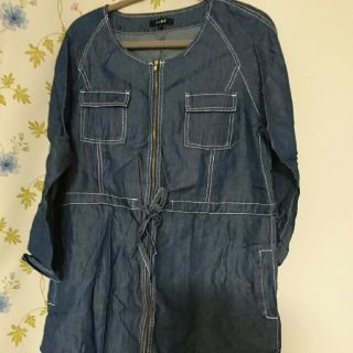 新品。薄手長袖チュニック(チュニック)