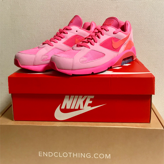 COMME des GARCONS HOMME PLUS(コムデギャルソンオムプリュス)のCOMME DES GARCONS×NIKE AIR MAX 180 28cm メンズの靴/シューズ(スニーカー)の商品写真