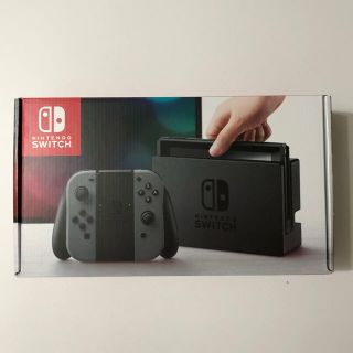 ニンテンドースイッチ(Nintendo Switch)のNintendo Switch 新品未開封  グレー 任天堂(家庭用ゲーム機本体)