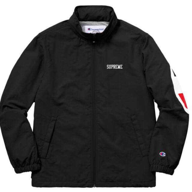 Supreme18ss Champion TrackJacket  Mサイズナイロンジャケット