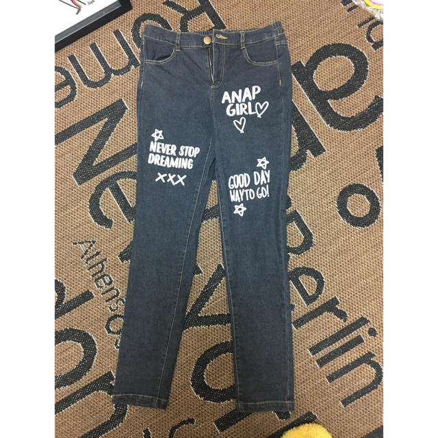 ANAP(アナップ)のアナップガール  デニムパンツ キッズ/ベビー/マタニティのキッズ服女の子用(90cm~)(パンツ/スパッツ)の商品写真