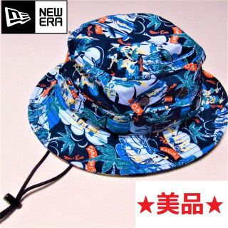 ニューエラー(NEW ERA)の★美品★ニューエラ◇総柄ハット (ハット)