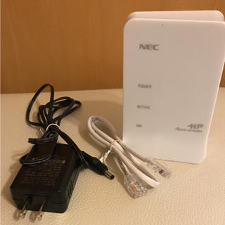 エヌイーシー(NEC)の無線ルーター  Wi-Fiぴよ様(その他)