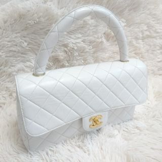 シャネル(CHANEL)の☆クリーニング済み☆ CHANELマトラッセCOCOハンドバッグ☆美品☆(ハンドバッグ)