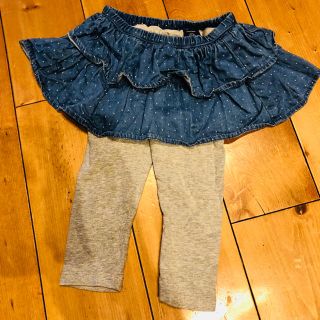 ベビーギャップ(babyGAP)のデニムスカッツ babyGap 12-18months サイズ80(パンツ)