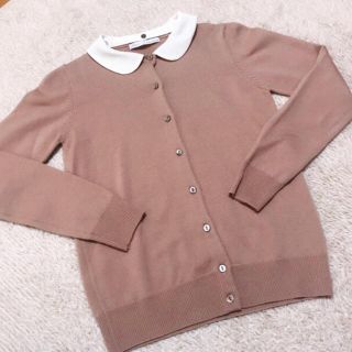 イエナ(IENA)の専用  IENA丸襟付きカーディガン☆美品(カーディガン)