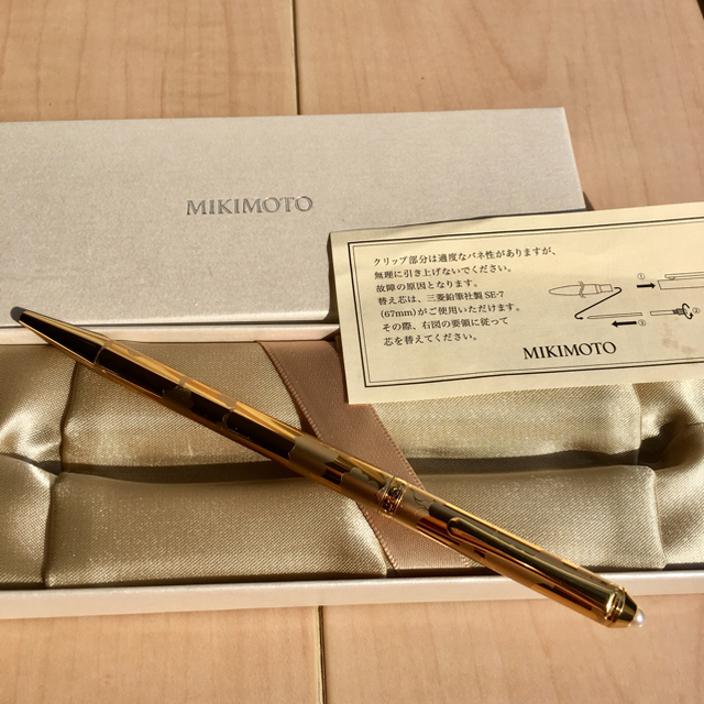 MIKIMOTO - 【MIKIMOTO】新品☆パール付きボールペンの通販 by 花咲's shop｜ミキモトならラクマ