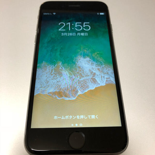 iPhone 6s Space Gray 128 GB docomoスマートフォン/携帯電話