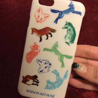 メゾンキツネ(MAISON KITSUNE')のメゾンキツネ☆iPhone6/6sケース(iPhoneケース)