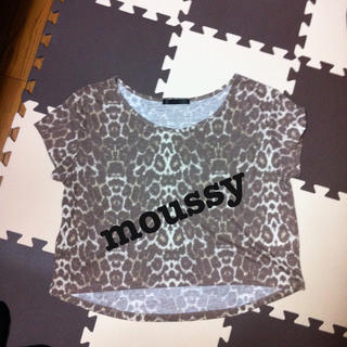 マウジー(moussy)のmoussyレオパ柄Tシャツ(Tシャツ(半袖/袖なし))