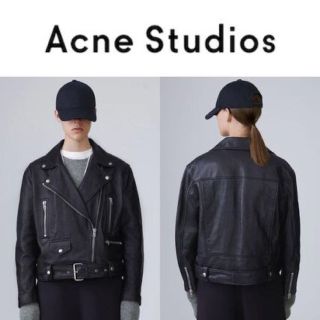 アクネ(ACNE)のAcne新作 ライダース レディースSサイズ(ライダースジャケット)