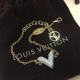 LOUIS VUITTON ブレスレット エセンシャル Vストラス M68034