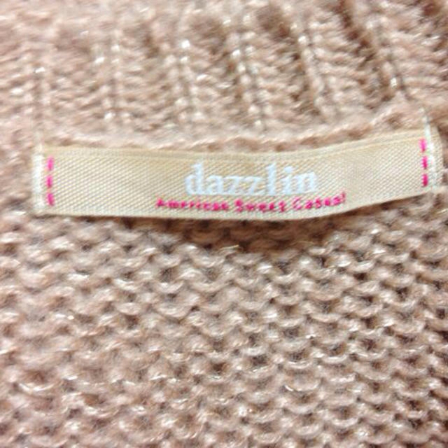 dazzlin(ダズリン)のピンクベージュニット レディースのトップス(ニット/セーター)の商品写真
