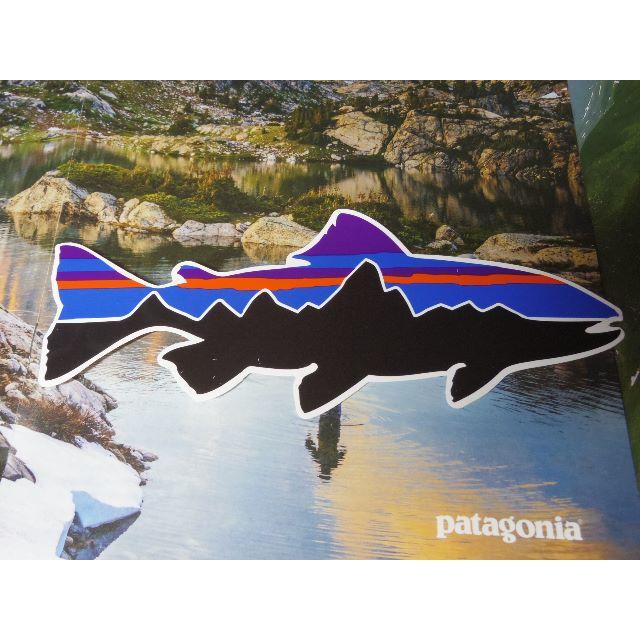 patagonia(パタゴニア)のパタゴニア patagonia 大 魚 サカナ fish ステッカー  スポーツ/アウトドアのアウトドア(その他)の商品写真