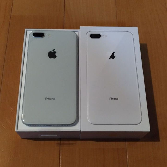 新品] iPhone8 Plus 256GB simフリー au シルバー-