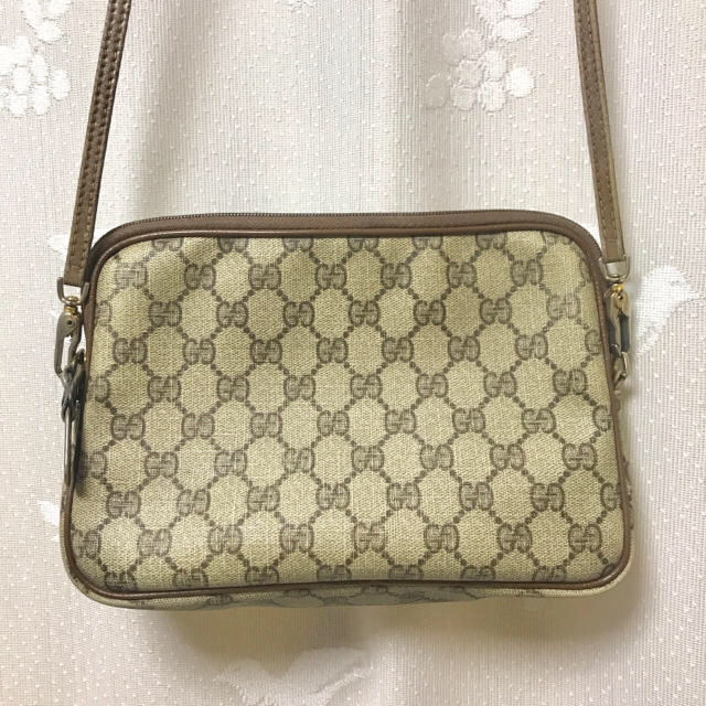 売り出し正規 GUCCI オールドグッチ GG柄ショルダーバック