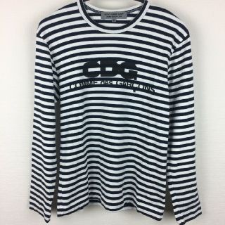 コムデギャルソン(COMME des GARCONS)のhazzy様専用！美品 コムデギャルソン 長袖クルーネックカットソー ボーダー (Tシャツ/カットソー(七分/長袖))