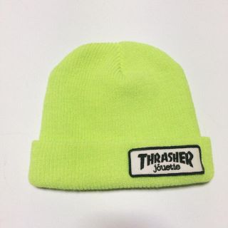 ジュエティ(jouetie)の【新品未使用】jouetie × THRASHER ビーニー(ニット帽/ビーニー)