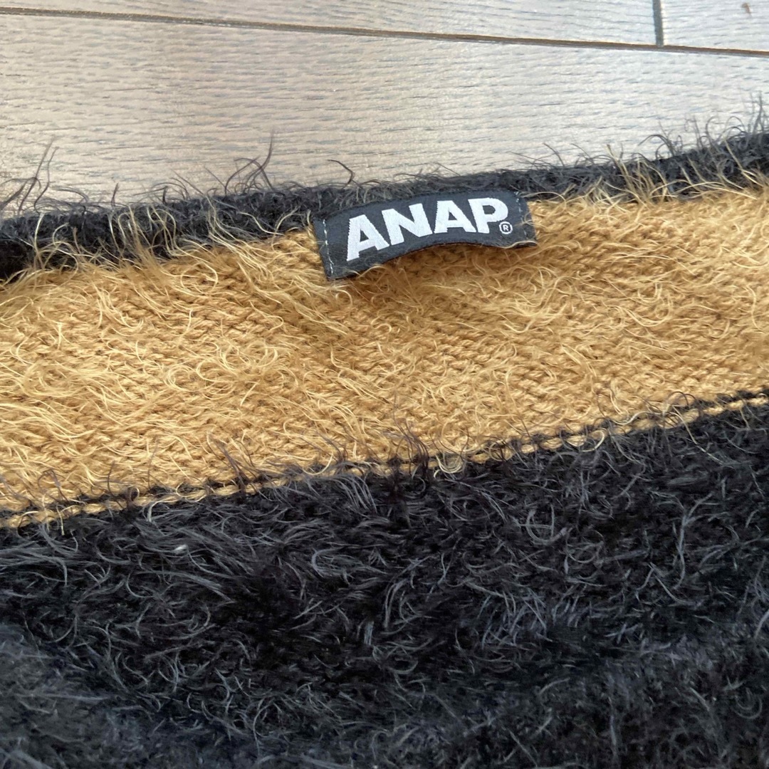 ANAP(アナップ)のANAP ボーダーニット レディースのトップス(ニット/セーター)の商品写真