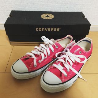 コンバース(CONVERSE)のconverse スニーカー / ピンク(スニーカー)