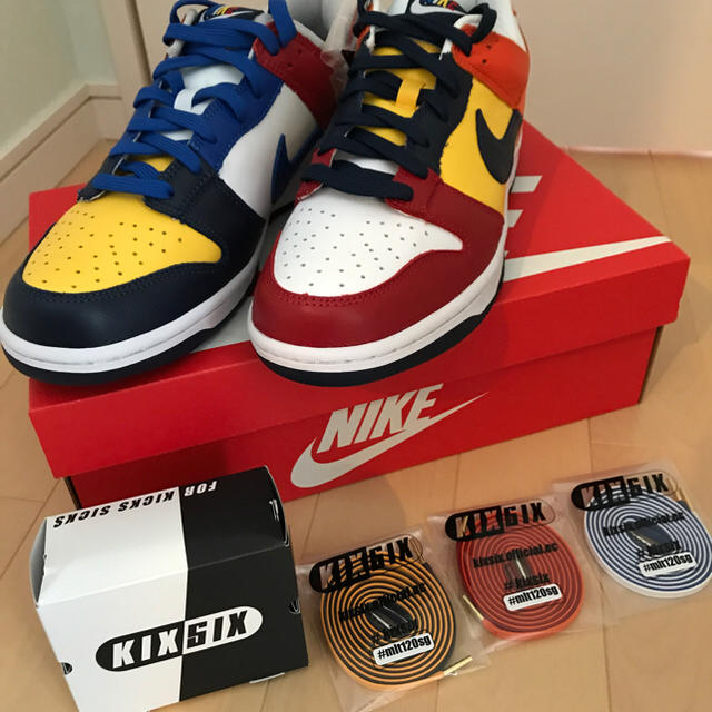 NIKE(ナイキ)のNIKE “ WHAT ” THE DUNK LOW JP QS kixsix付 メンズの靴/シューズ(スニーカー)の商品写真