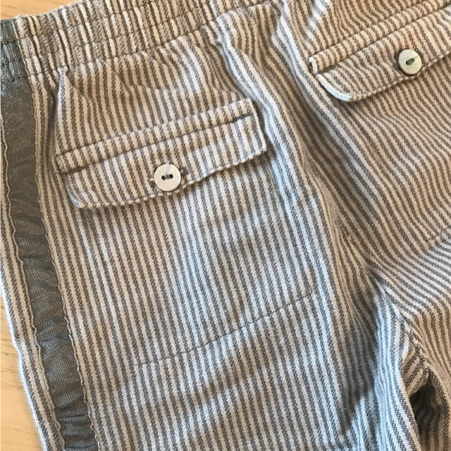 PETIT BATEAU(プチバトー)のプチバトー デニム ストライプ パンツ キッズ/ベビー/マタニティのベビー服(~85cm)(パンツ)の商品写真