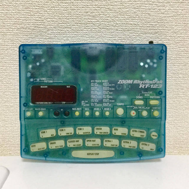 Zoom(ズーム)のzoom Rhythmtrak RT123 専用アダプタ付き 楽器のドラム(その他)の商品写真