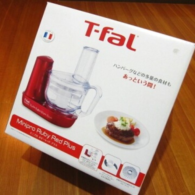 ティファール T-fal フードプロセッサー ミニプロ レッド