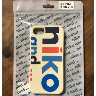ニコアンド(niko and...)の送料込み！大人気✨新作✨Niko and…オリジナルロゴiPhoneケース2(iPhoneケース)