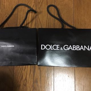 ドルチェアンドガッバーナ(DOLCE&GABBANA)のドルチェ&ガッバーナ ショップ袋&ルイヴィトン ショップ袋(ショップ袋)