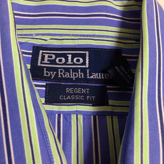 POLO RALPH LAUREN(ポロラルフローレン)のmen'sストライプシャツ♡ レディースのトップス(シャツ/ブラウス(長袖/七分))の商品写真