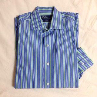 ポロラルフローレン(POLO RALPH LAUREN)のmen'sストライプシャツ♡(シャツ/ブラウス(長袖/七分))