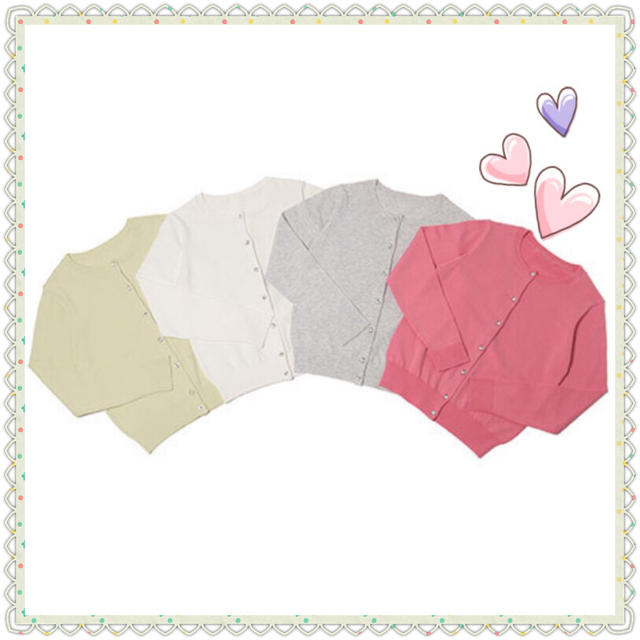 JUSGLITTY(ジャスグリッティー)の🌸ハルルン♪様専用🌸💗JUSGLITTY💗ノベルティ カーディガン レディースのトップス(カーディガン)の商品写真