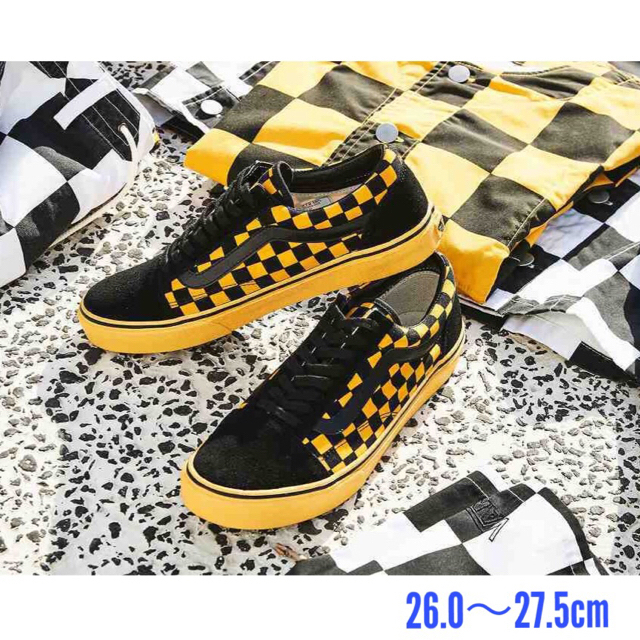 ブラックオレンジ状態27.0 VANS Old Skool CaliforniaDept限定