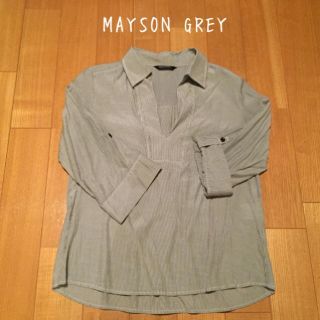 メイソングレイ(MAYSON GREY)のMAYSON GREY ストライプブラウス♡(シャツ/ブラウス(長袖/七分))