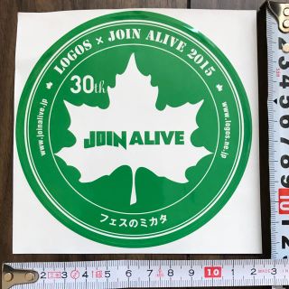 ロゴス(LOGOS)のJOIN ALIVE2015 ステッカー ロゴス LOGOS 非売品(その他)