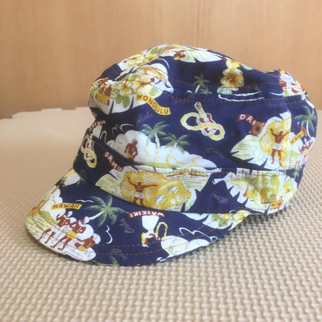 しまむら(シマムラ)のキッズ帽子  46㎝ キッズ/ベビー/マタニティのこども用ファッション小物(帽子)の商品写真