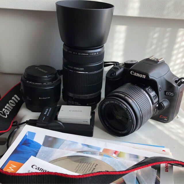 Canon kiss x3 ズームレンズキット 単焦点50mm F1.8付き | tspea.org