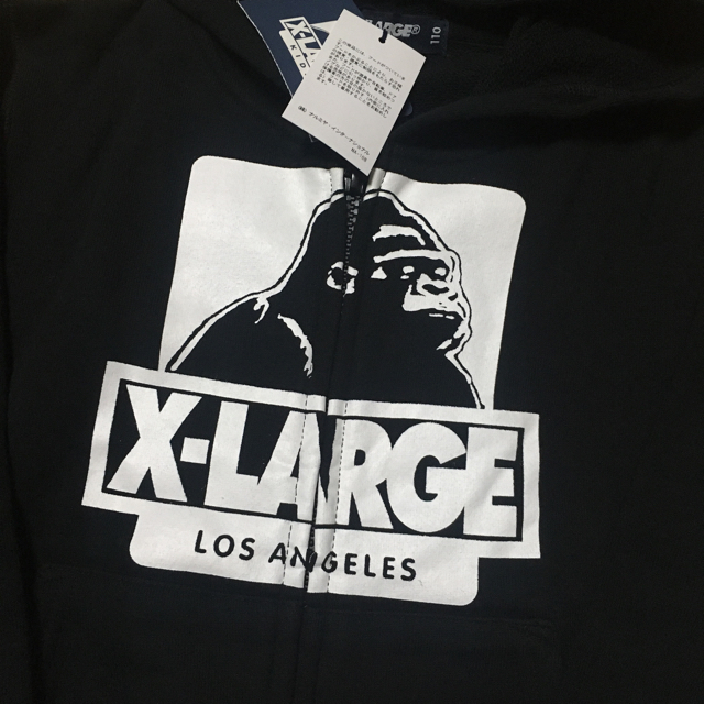 XLARGE(エクストララージ)のX-LARGE パーカー 新品 キッズ/ベビー/マタニティのキッズ服男の子用(90cm~)(ジャケット/上着)の商品写真