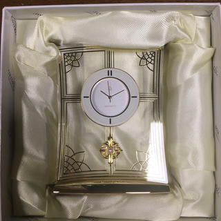 ミキモト(MIKIMOTO)のミキモト♡パール付き置き時計 新品！(置時計)