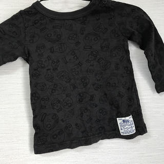 エフオーキッズ(F.O.KIDS)のF.O.KIDS 90 美品 ブラック ロンT 春(Tシャツ/カットソー)