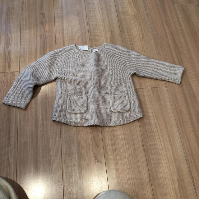 ZARA KIDS(ザラキッズ)のZara ニット キッズ/ベビー/マタニティのキッズ服女の子用(90cm~)(ニット)の商品写真