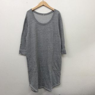 ムジルシリョウヒン(MUJI (無印良品))の無印ワンピース(L)(ひざ丈ワンピース)