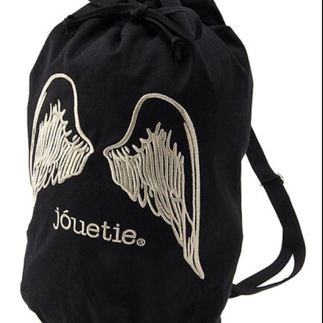 jouetie(ジュエティ)の羽ロゴリュック レディースのバッグ(リュック/バックパック)の商品写真