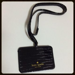 ケイトスペードニューヨーク(kate spade new york)のKate spade♡カードホルダー(名刺入れ/定期入れ)