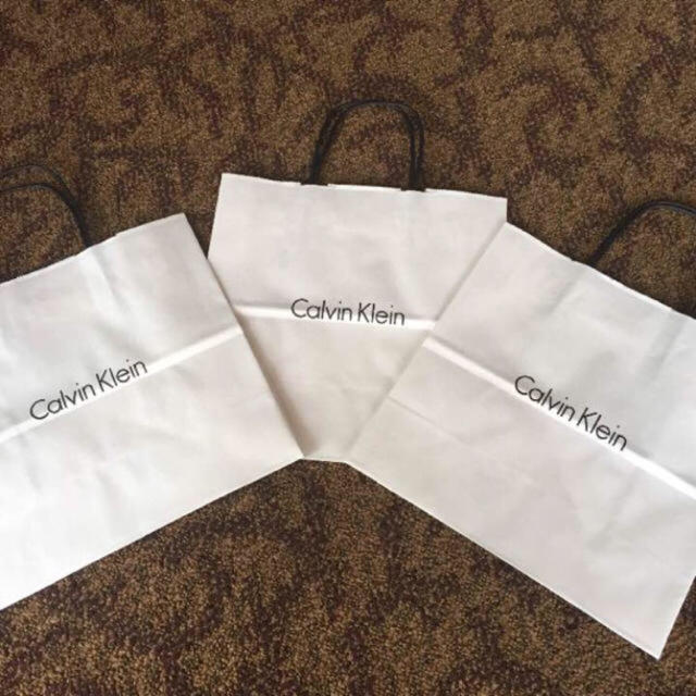 Calvin Klein - Calvin Klein ショップ袋 ショッパー カルバンクライン 紙袋の通販 by たあ's shop