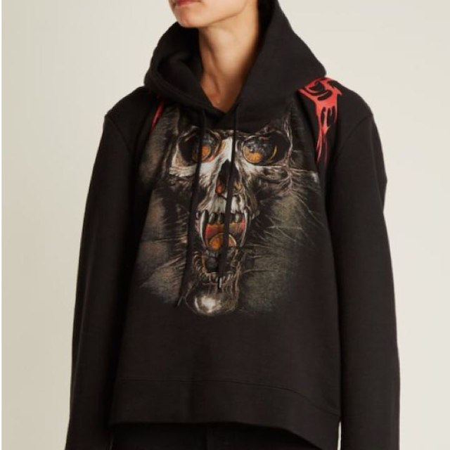 Balenciaga(バレンシアガ)の最安値 VETEMENTS misplaced skull hoodie  S メンズのトップス(パーカー)の商品写真