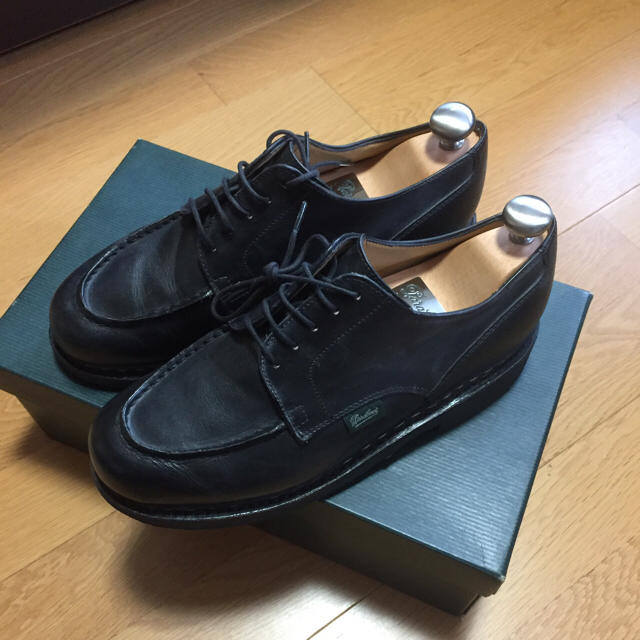 美品】Paraboot シャンボード 黒 6 シューツリー付-tops.edu.ng