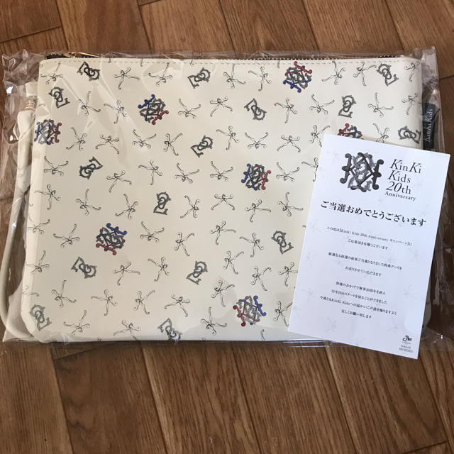KinKi Kids - 非売品♡kinki♡KinKi Kids 20周年 クラッチバッグ