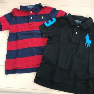 ポロラルフローレン(POLO RALPH LAUREN)のラルフローレン ポロシャツ 2枚セット 90(Tシャツ/カットソー)